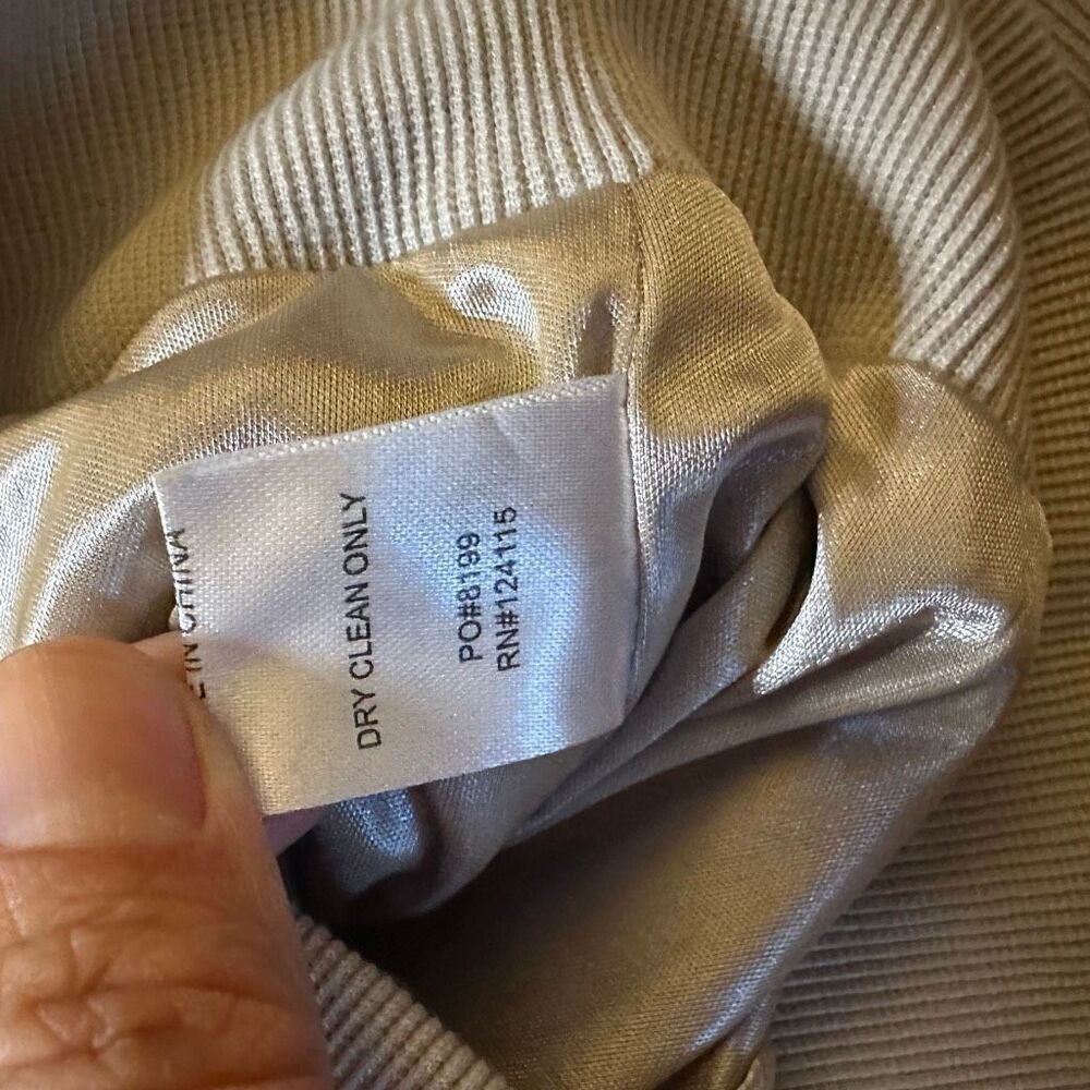 Sophie Rue shimmer zip up jacket large - Picture 4 of 7